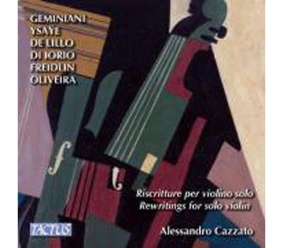 Arrangements pour violon seul