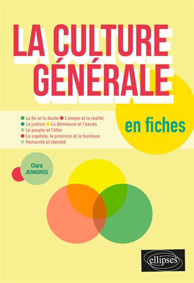 La culture générale en fiches
