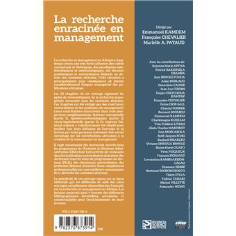 La recherche enracinée en management