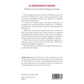 La démocratie passive. Réflexion sur les transitions politiques en Afrique