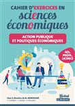 Action publique et politiques économiques – Cahier d'exercices en sciences économiques