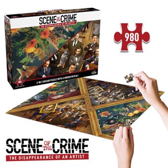 Hidden Games Scéne du Crime - Jeu d'enquête - Version néerlandaise - De  Case Klein-Apelroos