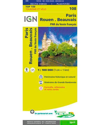 Top 100 Paris Rouen -  Collectif - broché
