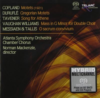 Motets - Song for Athene - Messe en sol mineur  - O sacrum convivium