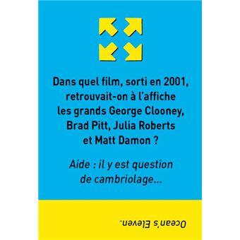 Jeu d'apéro - Les années 2000 - Le jeu