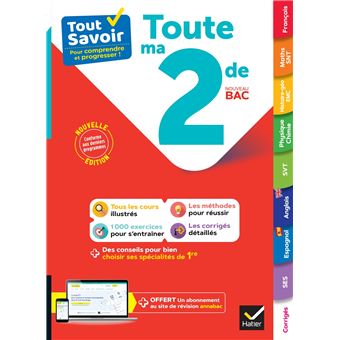 Tout Savoir 2de Nouveau Programme Du Lycee Tout En Un Pour Reviser Dans Toutes Les Matieres Broche Jacques Bergeron Louise Taquechel Jeanne France Bignaux Achat Livre Ou Ebook Fnac Tout Savoir 2de Nouveau Programme Du Lycee Tout En Un Pour Reviser Dans Toutes Les Matieres Broche Jacques Bergeron Louise Taquechel Jeanne France Bignaux Achat Livre Ou Ebook Fnac