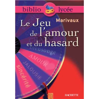 Bibliolycee Le Jeu De L Amour Et Du Hasard Marivaux Livre De L Eleve Broche Pierre De Marivaux Achat Livre Fnac