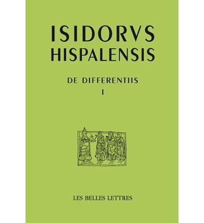 De Differentiis I - Isidore de Séville - broché
