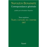 Correspondance générale, Tome VII