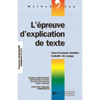 L'épreuve D'explication De Texte Concours Administratifs Catégories B ...