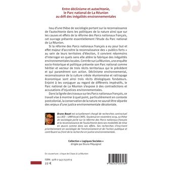 Entre déclinisme et autochtonie, le Parc national de La Réunion au défi des inégalités environnementales