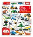 Les engins de chantier - Coffret livre et puzzle