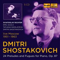 SHOSTAKOVICH: 24 PRELUDES &AMP; FUGUES OP.87, RICHTER