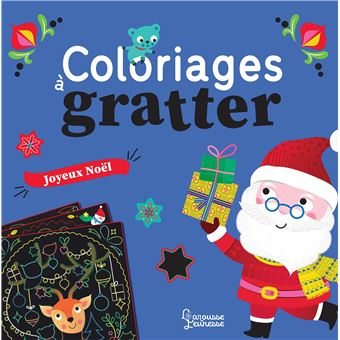 Coloriages à gratter : Noël