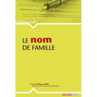 Le nom de famille