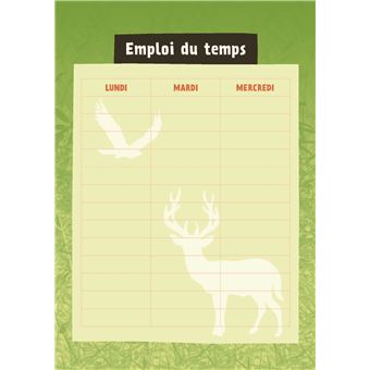 Agenda Défis Nature 2021-2022 - Animaux