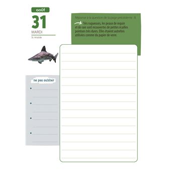 Agenda Défis Nature 2021-2022 - Animaux