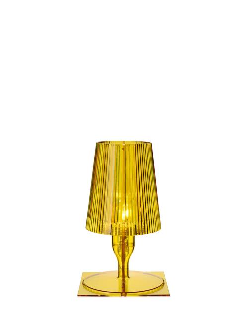 Lampe de table Take Kartell, Jaune