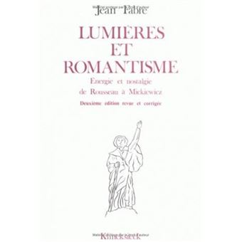 Lumières et romantisme
