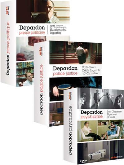 Pack Depardon DVD