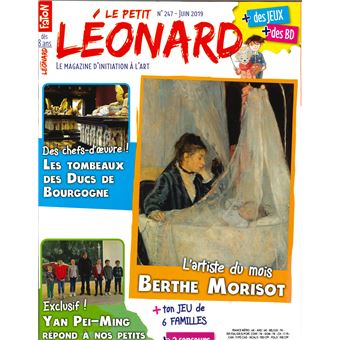 Le Petit Léonard N°247 Berthe Morisot - juin 2019