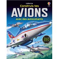 Construis tes avions avec des autocollants