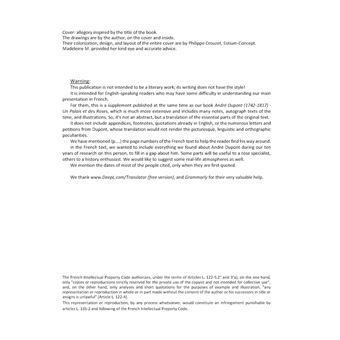 André Dupont (1742-1817) - A Palace and Roses