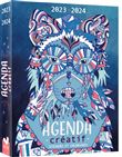 Agenda créatif 2023-2024 avec des autocollants et des coloriages