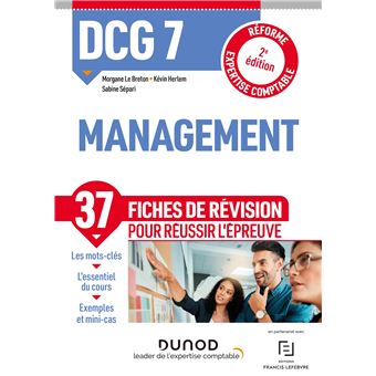DCG 7 Management - Fiches de révision