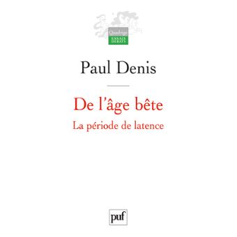 De l'âge bête - 1
