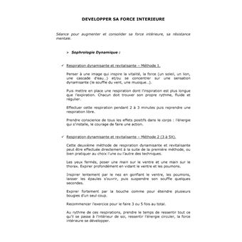 Animer des séances de sophrologie Volume 2