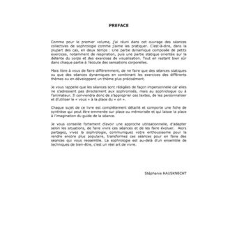 Animer des séances de sophrologie Volume 2