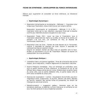 Animer des séances de sophrologie Volume 2