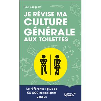 Je révise ma culture générale aux toilettes