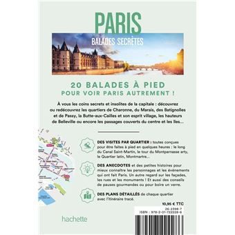 Balades secrètes à Paris