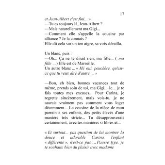 Les dentelles de l'âme