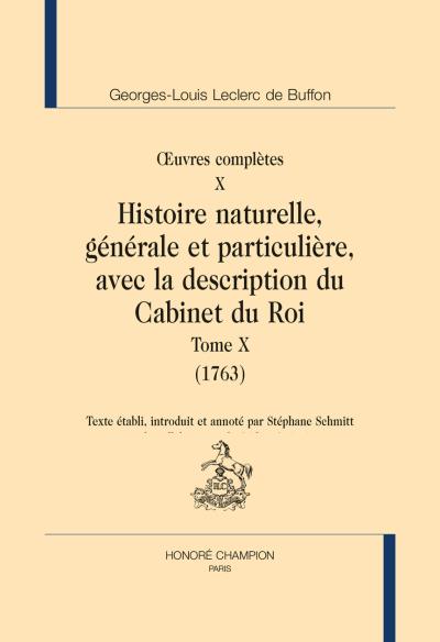 Oeuvres completes,10:histoire naturelle,10