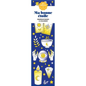 Marque-pages Art-thérapie Ma bonne étoile