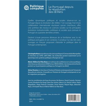 Le Portugal depuis la révolution des Oeillets