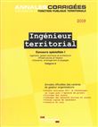 Ingénieur territorial 2019. concours specialites i