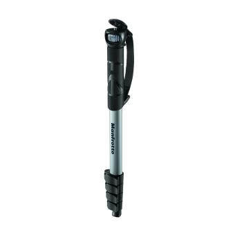 Monopode Manfrotto 678 Avec Base Pliante Universelle - En Aluminium, 420 G, Noir, Pour Appareils Photo Et Caméras