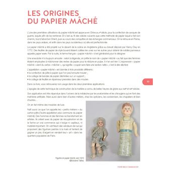 Modeler le papier mâché - Un livre pour tout savoir, pratique et accessible à tous