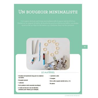 Modeler le papier mâché - Un livre pour tout savoir, pratique et accessible à tous