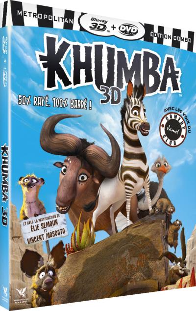 Khumba Combo 3D/2D Blu-Ray