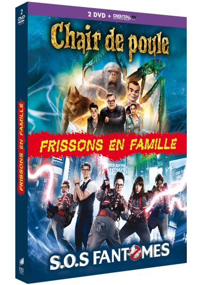 Coffret Frissons en famille DVD
