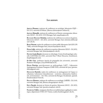 Territoires fabriqués/territoires instrumentalisés
