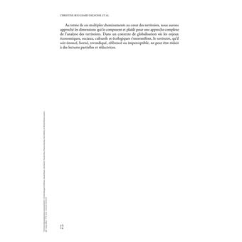 Territoires fabriqués/territoires instrumentalisés