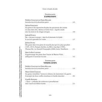 Gestes et bandes dessinées