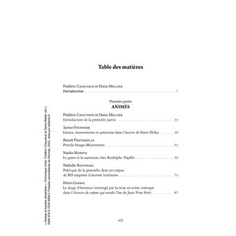 Gestes et bandes dessinées