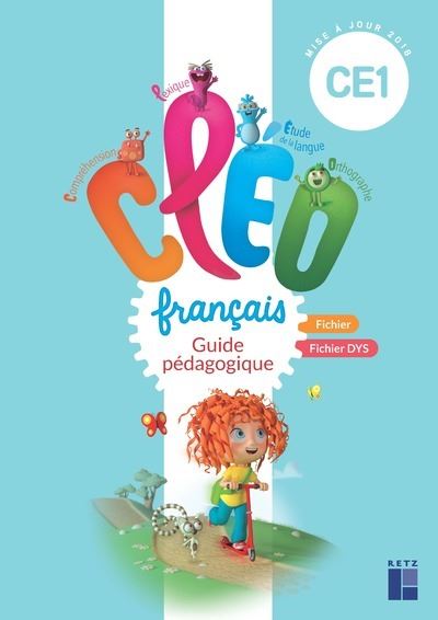 CLEO CE1 - Guide pédagogique commun (fichier et fichier dys) + CD-ROM + Téléchargement